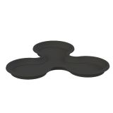 ZUNANJA POSODA PODSTAVEK 39X3.5CM ZA POSODO ROMA, ANTRACIT