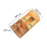 FINSKA SAVNA FASSSAUNA 3+9KW GRELEC ZR