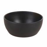 ZUNANJA SKLEDA 910 22 CM ČRNA ANTRACIT KERAMIKA