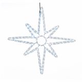 LUČKE MQ ZVEZDA LED BELA 80 X 80 CM