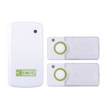 ZVONEC EMOS BREZŽIČNI BEL/ZELEN 3 MEL 1 ENOTA ZA VTIČN.+2 TIPKI