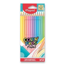Barvice Maped Color'peps Pastel 12/1 Trirobne - Merkur.si