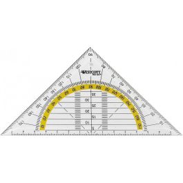 Ravnilo, šablona Westcott Geo Trikotnik 14 Cm E-10130 00 Blister ...