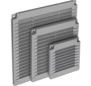 ZRAČNIK BREZ REGULACIJE AIRROXY 100X100 SIV PRITRDITEV Z VIJAKI