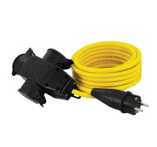 PODALJŠEK COMMEL 10M VTIKAČ + 3X VTIČNICA ŠUKO, AT N07V3V3-F 3G1.5