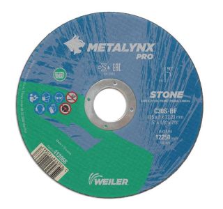 REZALNA PLOŠČA ZA KAMEN METALYNX 125X3X22.23 MM C30S-BF
