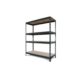 REGAL AR SHELVING 180X150X60CM 4P/400KG ANTRACIT SIV