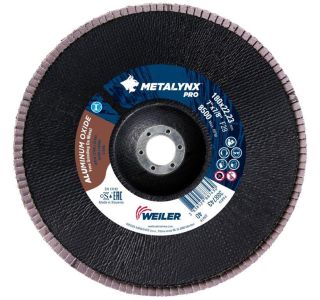 LAMELNI BRUSNI DISK POŠ. METALYNX 180X22.23 MM A40 ZA KOVINO, LES