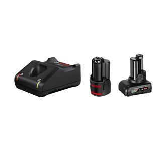 1X GBA 12V 2.0 AH IN 1X GBA 12V 4.0 AH