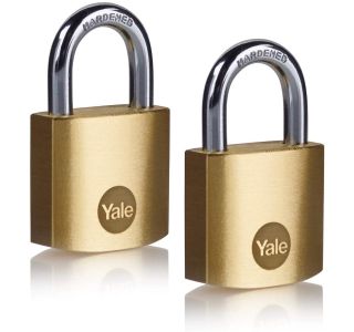 CILINDRIČNA OBEŠANKA 20 MM YALE STANDARD, 2 KOS Z 3 KLJUČI - SISTEM ISTEGA KLJUČA CILINDRIČNA OBEŠANKA 20 MM YALE STANDARD, 2 KOS Z 3 KLJUČI - SISTEM ISTEGA KLJUČA