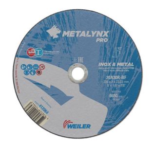 REZALNA PLOŠČA ZA RF METALYNX 230X3X22.23MM 20A30P-BF