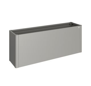 KOVINSKA VISOKA GREDA BIOHORT 2X0.5 PEŠČENO SIVA