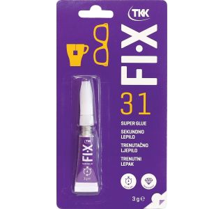 SEKUNDNO LEPILO FIX 31 3 G SEKUNDNO LEPILO FIX 31 3 G