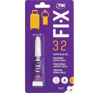 SEKUNDNO LEPILO FIX 32 3 G - GEL SEKUNDNO LEPILO FIX 32 3 G - GEL