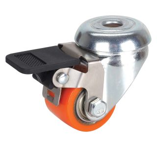 GIBLJIVO KOLO Z ZAVORO DÖRNER + HELMER 35X25MM IZVRTINA11MM NOSILNOST 100KG GIBLJIVO KOLO Z ZAVORO DÖRNER + HELMER 35X25MM IZVRTINA11MM NOSILNOST 100KG