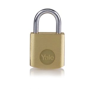 CILINDRIČNA OBEŠANKA 40 MM YALE STANDARD, 4 KOS Z 4 KLJUČI - SISTEM ISTEGA KLJUČA, V SKLADU Z EN 12320:2012