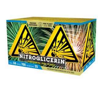 BATERIJA PIRO PLANET NITROGLICERIN 700 G / KAT.F3 BATERIJA PIRO PLANET NITROGLICERIN 700 G / KAT.F3