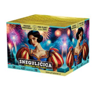 56 STRELNA OGNJEMETNA BATERIJA SNEGULJČICA. 56 STRELNA OGNJEMETNA BATERIJA SNEGULJČICA.