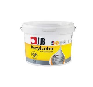 FASADNA BARVA JUB ACRYLCOLOR BELI 5 L 1001
