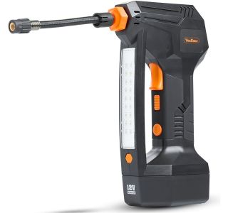 AKUMUL. ZRAČNA TLAČILKA VONHAUS 12V POLNILEC PNEVMATIK LED