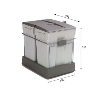 DEL ZA POMIVALNO KORITO ALVEUS ALBIO 40