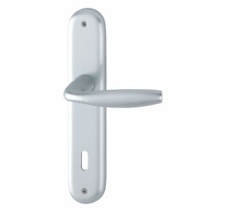 ALU KLJUKA ZA VRATA HOPPE NEW YORK S ŠČITOM KLJUČ F-1 8/9