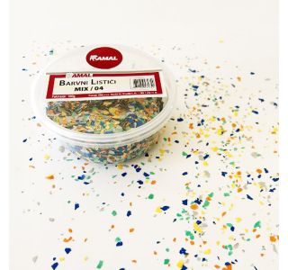 AMAL DEKORATIVNI LISTIČI MIX - 04  100G