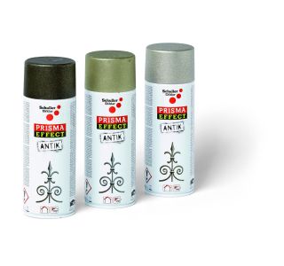 BARVNI SPREJ PRISMA EFEKT ANTIK ČRNI 400 ML