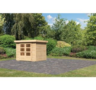 LESENA VRTNA HIŠKA KARIBU ASKOLA 3 238X211X213X LES 19MM LESENA VRTNA HIŠKA KARIBU ASKOLA 3 238X211X213X LES 19MM