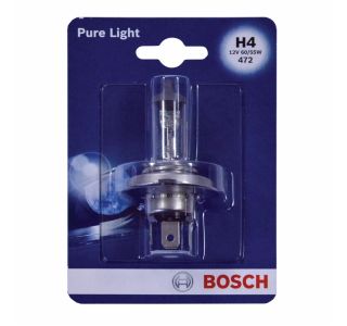 AVTOMOBILSKA ŽARNICA BOSCH H4 PURE LIGHT 12V 60/55W P43T AVTOMOBILSKA ŽARNICA BOSCH H4 PURE LIGHT 12V 60/55W P43T