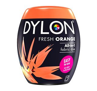 BARVA DYLON ORANŽNA 55 350 G ZA TEKSTIL