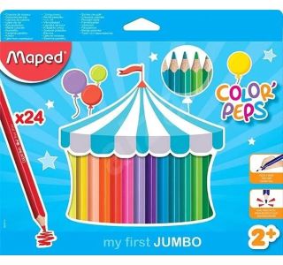 BARVICE MAPED COLOR'PEPS MAXI 24/1 TRIROBNE