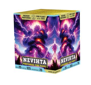 BATERIJA PIRO PLANET NEVIHTA 325 G / KAT. F2 BATERIJA PIRO PLANET NEVIHTA 325 G / KAT. F2