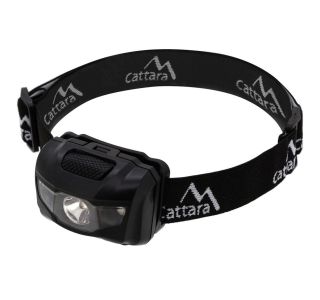 BATERIJSKA SVETILKA CATTARA NAGLAVNA LED 80 LM ČRNA BATERIJSKA SVETILKA CATTARA NAGLAVNA LED 80 LM ČRNA