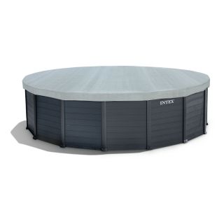 BAZEN S KOVINSKO KONSTRU. INTEX GRAPHITE GRAY PANEL 478X124 CM