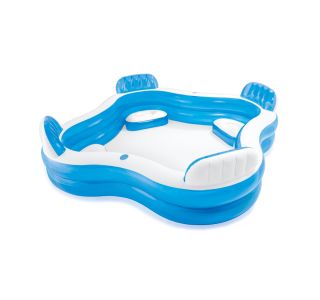 BAZEN Z NAPIHLJIVIM ROBOM INTEX PLAVALNI CENTER DRUŽINSKI