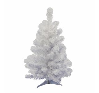 NOVOLETNA JELKA SLIM LINE 45 CM BELA