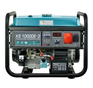 BENCINSKI AGREGAT REM POWER KS 10000E-3 230V/400V KOLESA ROČAJ E-START