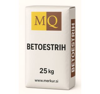 BETONSKA MEŠANICA MQ BETOESTRIH 25 KG VRE=25 KG PAL=60 KOSOV BETONSKA MEŠANICA MQ BETOESTRIH 25 KG VRE=25 KG PAL=60 KOSOV