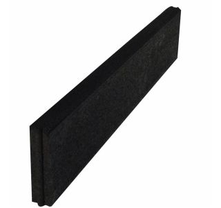 BETONSKI ROBNIK JARC 5X20X100 CM RAVNI VRTNI - GRAFITNI