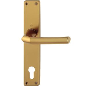 ALU KLJUKA ZA VRATA HOPPE BIRMINGHAM S ŠČITOM CIL. F-4