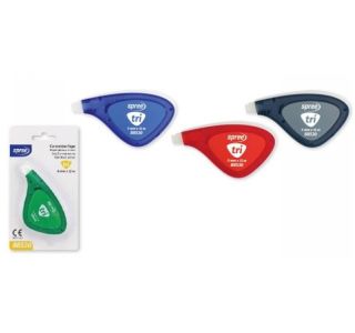 BRISALEC, KOREKTURA SPREE KOREKT MIŠKA 5 MM X 12 M MIX BARVE 88530