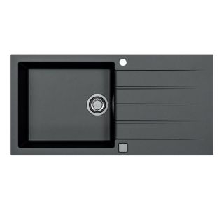 GRANITAL POMIVALNO KORITO ALVEUS CADIT 50, G91 CARBON 1000X500 MM