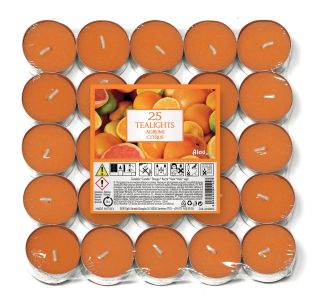 ČAJNA SVEČA ALADINO 25/1 CITRUS