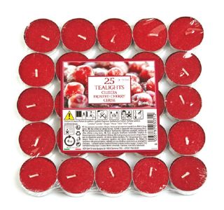 ČAJNA SVEČA ALADINO 25/1 FROSTED CHERRY