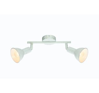 DEKORATIVNI REFLEKTOR CALDERA 2XE14 BELA / ZLATA