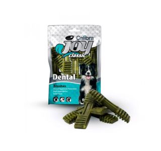 PRIBOLJŠEK ZA PSA CALIBRA JOY DENTA ŠČETKA PRIGRIZEK ZA PSE 85 G PRIBOLJŠEK ZA PSA CALIBRA JOY DENTA ŠČETKA PRIGRIZEK ZA PSE 85 G