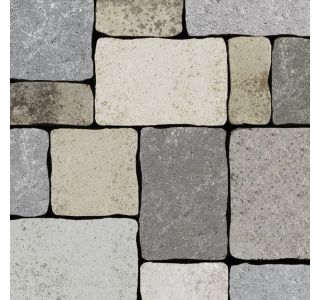 BETONSKI TLAKOVEC SEMMELROCK CASTELLO ANTICO BREZ IMITACIJE 6.2 CM LAVA SIV