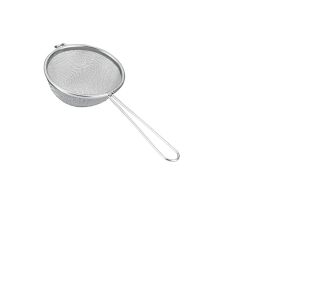 PRIPOMOČEK ZA ODCEJANJE METALTEX CEDILO Z ENIM ROČAJEM 10 CM KOVINSKO