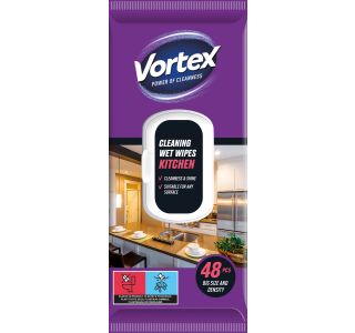 ČISTILO ZA KUHINJO VORTEX VLAŽNI ROBČKI ZA KUHINJE 48/1